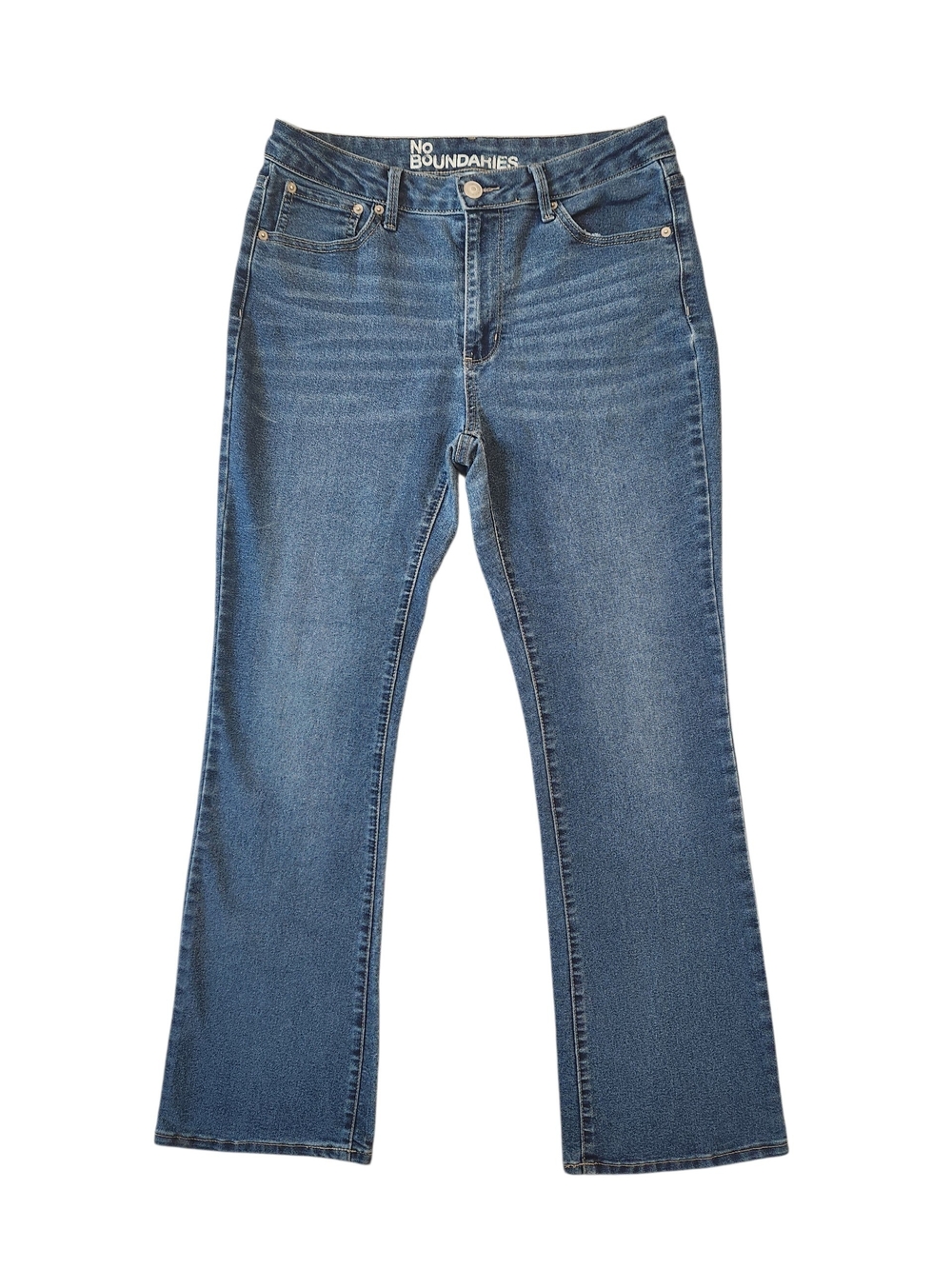 Mid-Rise Bootcut Jeans